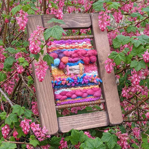 weaving kit by wildwoven tutti frutti colours
