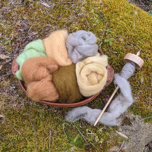 merino wool tops naturally dyed