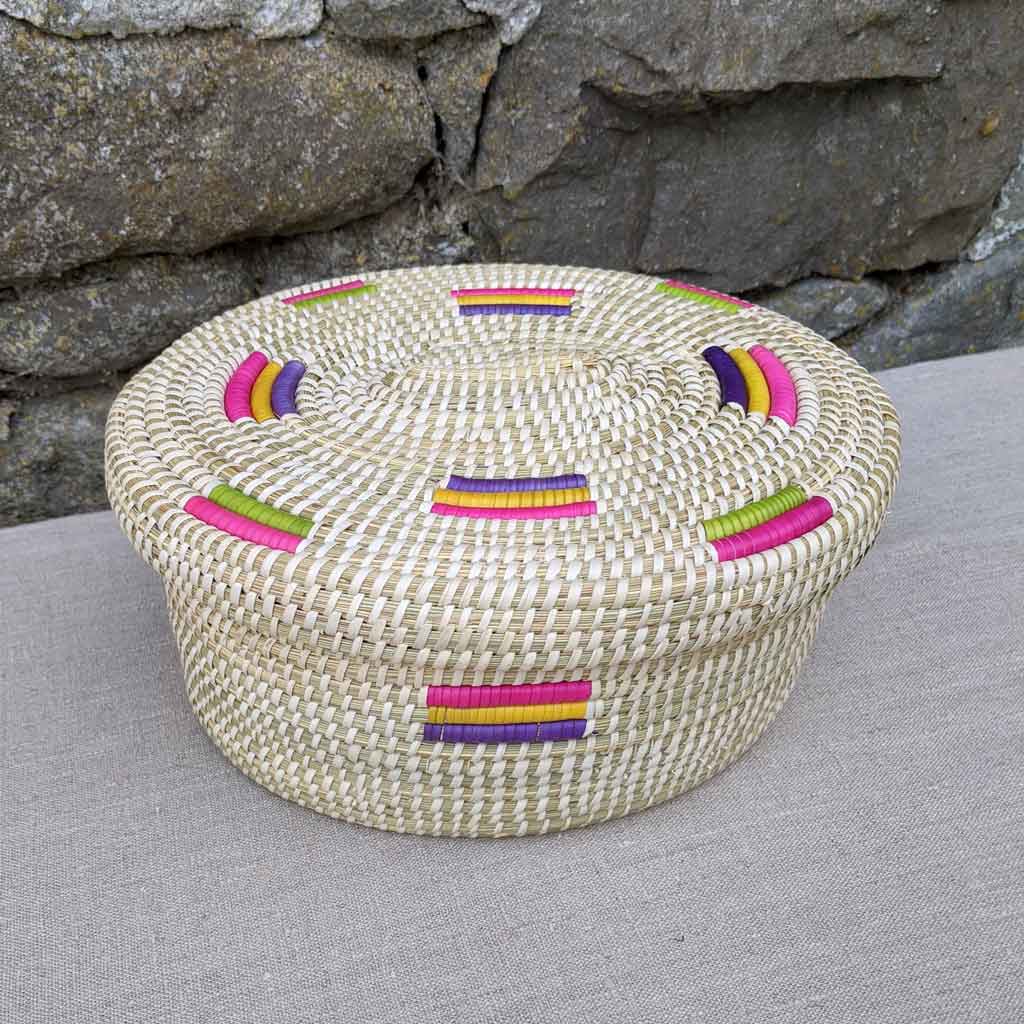basket with lid