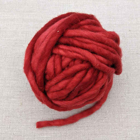 big red wool