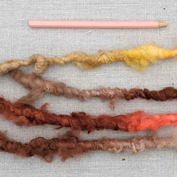 bulky weaving yarn fall colors