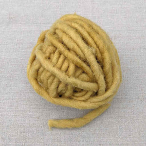 bulky yellow yarn