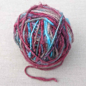chunky handspun yarn for weaving