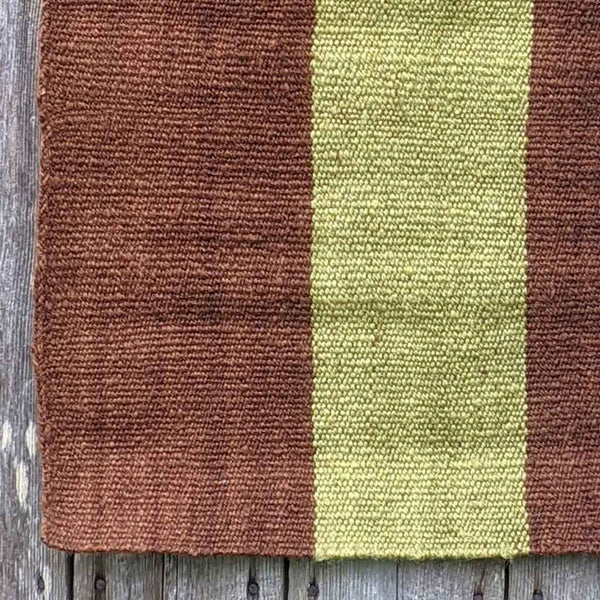 wool rug natural dyes