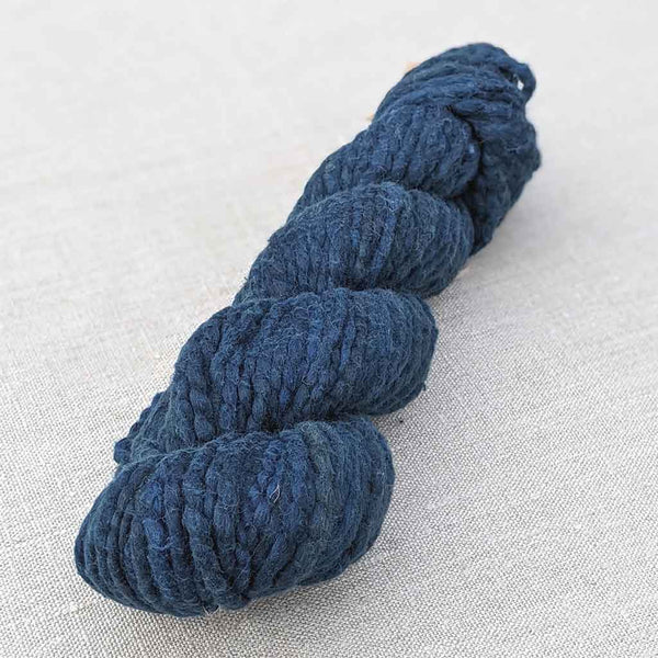 handspun cotton yarn indigo