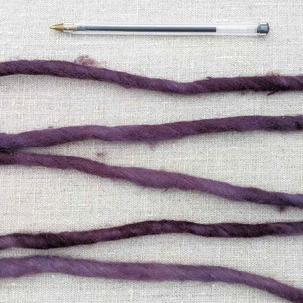 jumbo purple yarn mauve wool