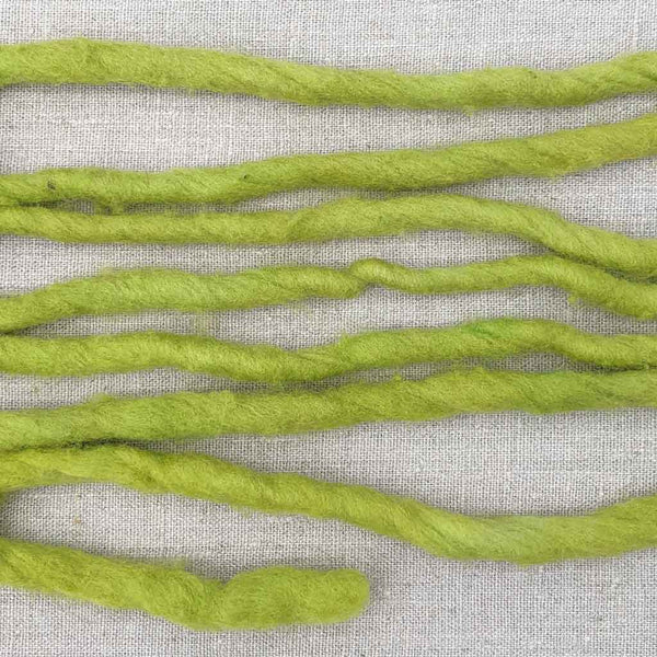 jumbo yarn lime green