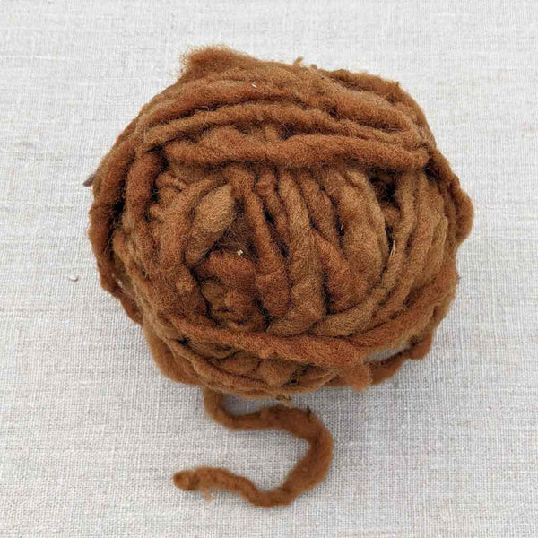 rustic yarn brown