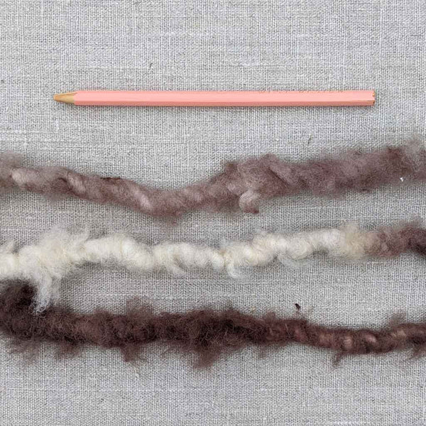 super bulky weaving wool neutral