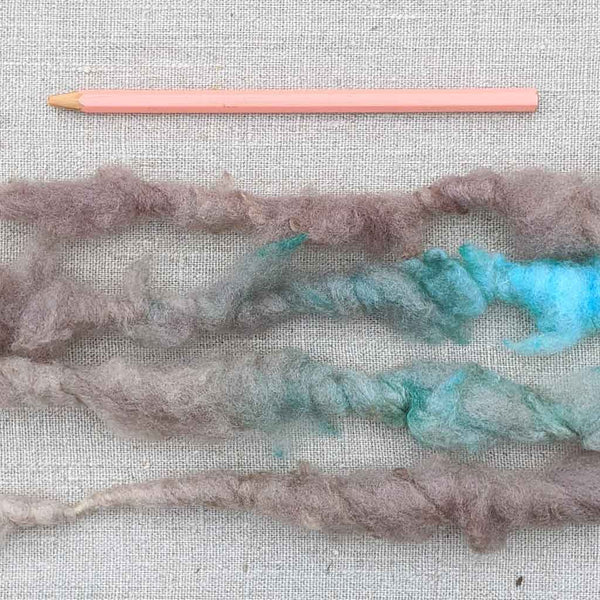 super bulky yarn for weaving pale blue