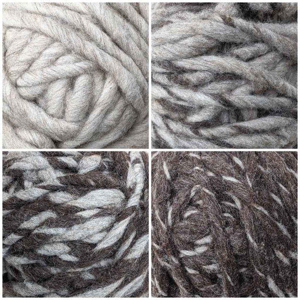 super bulky yarns natural fleece colours