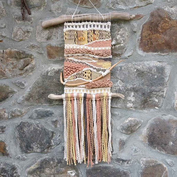 woven wall hanging cotton yarn