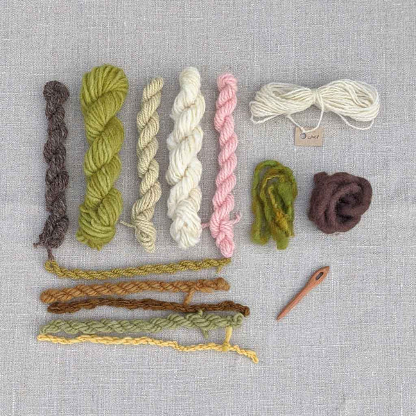 yarns for weaving kit